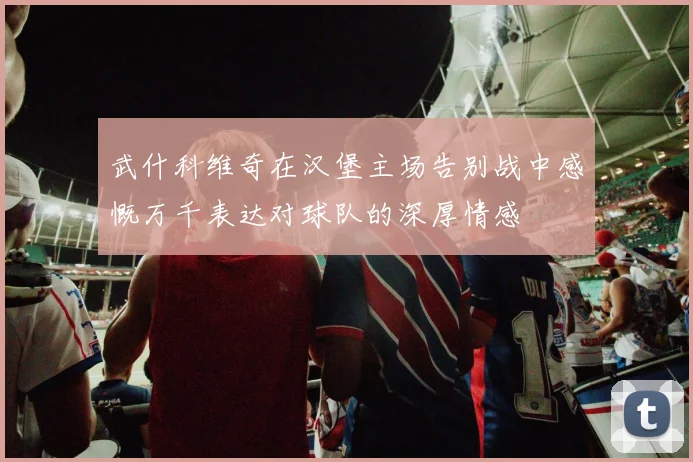 武什科维奇在汉堡主场告别战中感慨万千表达对球队的深厚情感