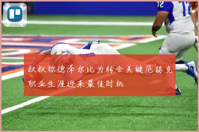 叔叔称德泽尔比为转会关键范赫克职业生涯迎来最佳时机